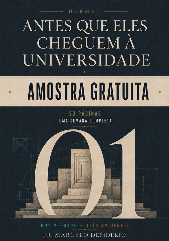 Capa da amostra gratuita: Antes que Eles Cheguem à Universidade, uma semana completa