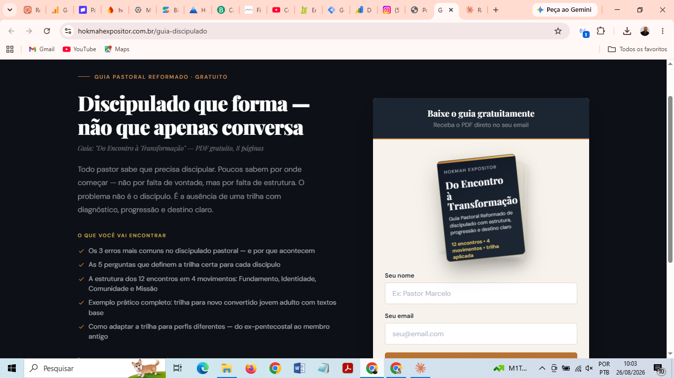 Mockup do guia Do Encontro à Transformação
